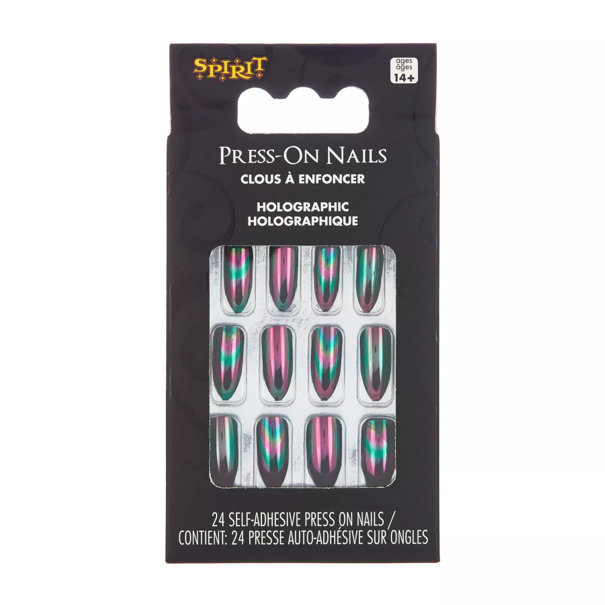 Oil Slick Press-On Nails